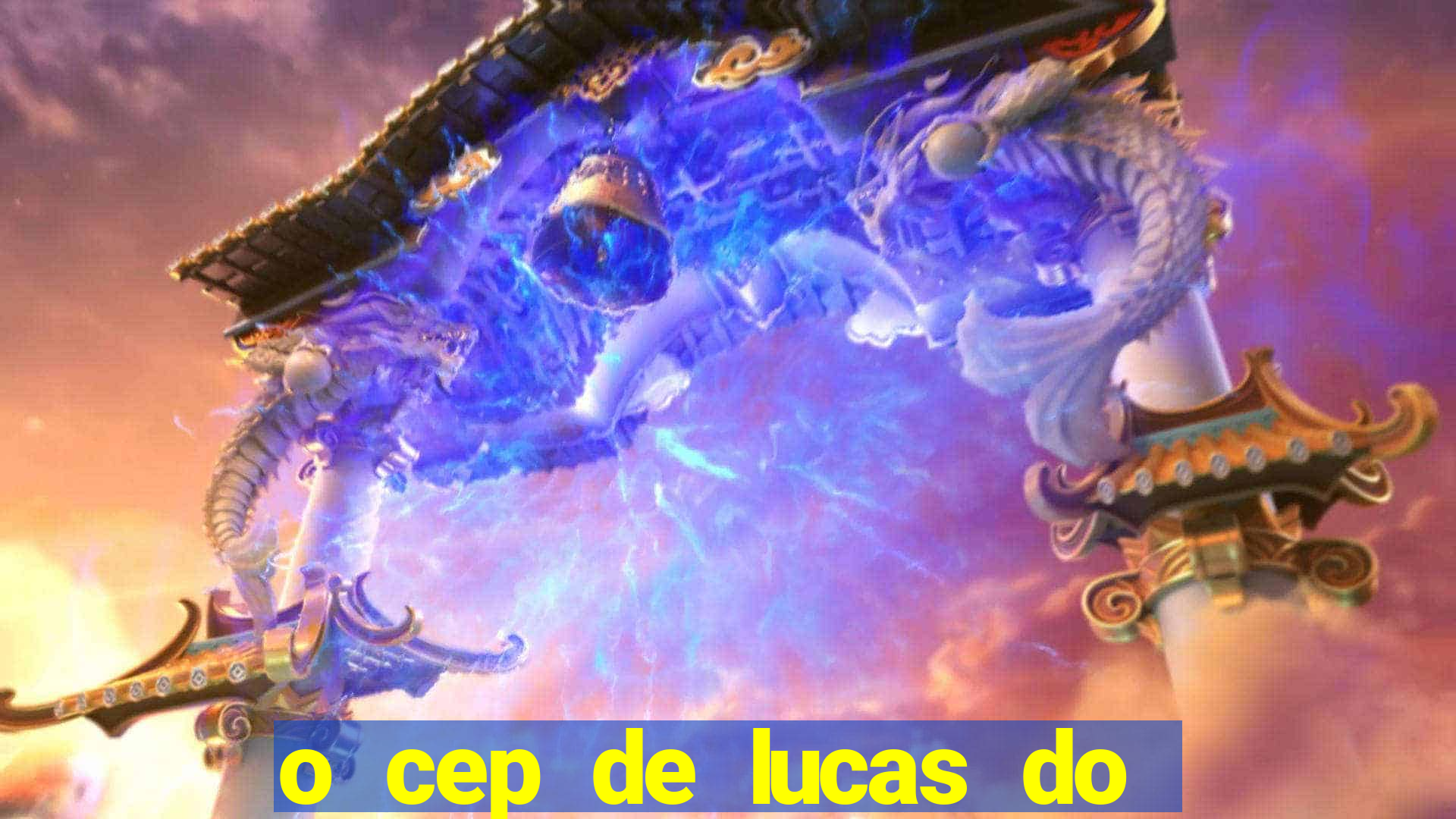 o cep de lucas do rio verde