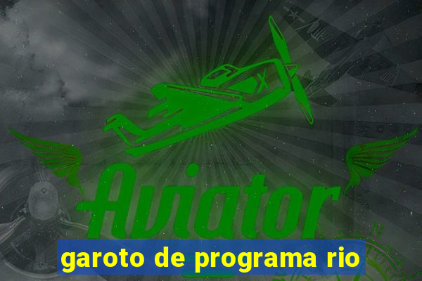 garoto de programa rio