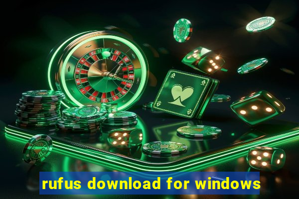 rufus download for windows