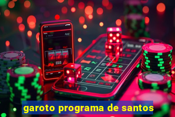 garoto programa de santos