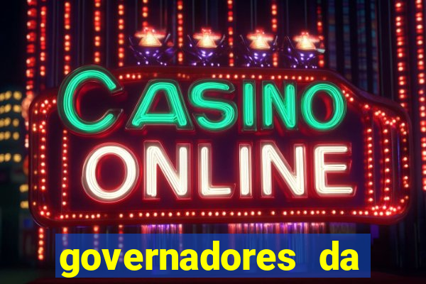governadores da bahia por ano