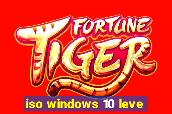 iso windows 10 leve