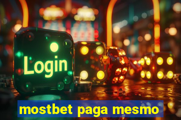 mostbet paga mesmo