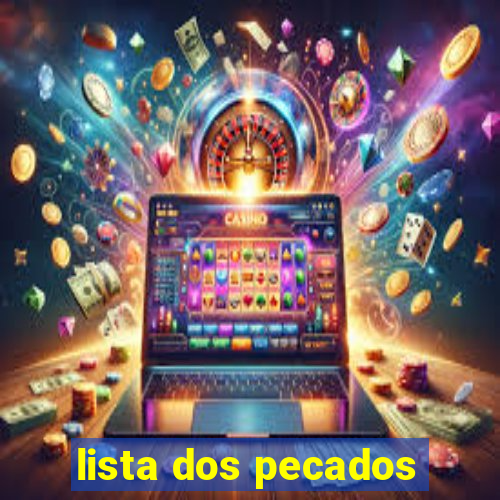 lista dos pecados