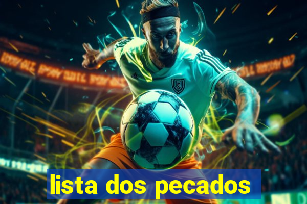 lista dos pecados