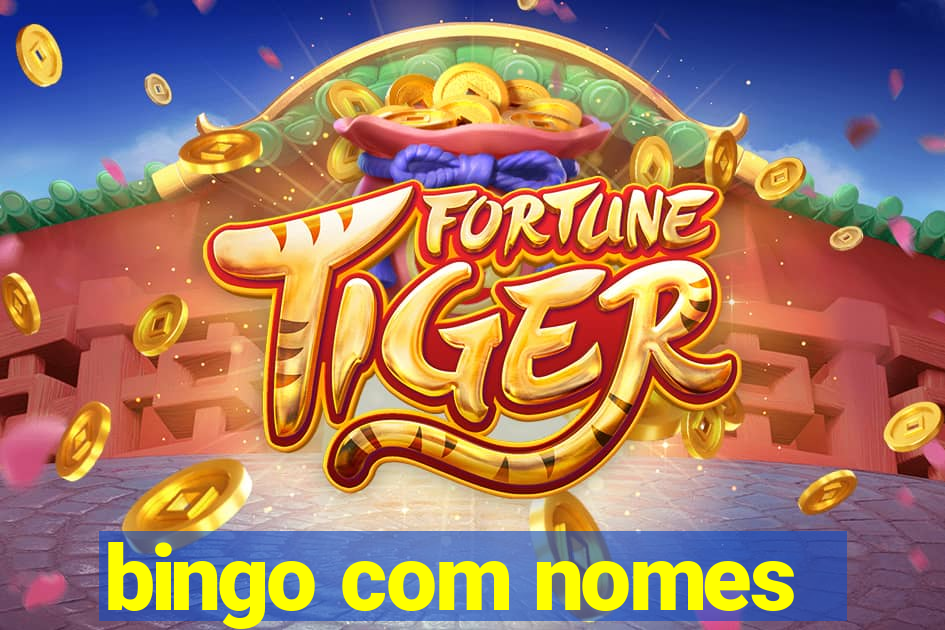 bingo com nomes