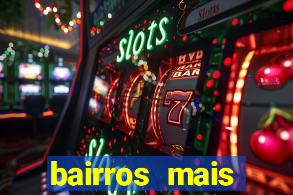bairros mais perigosos de bh
