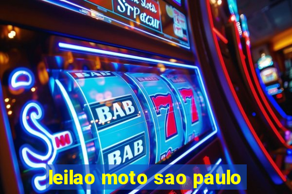 leilao moto sao paulo