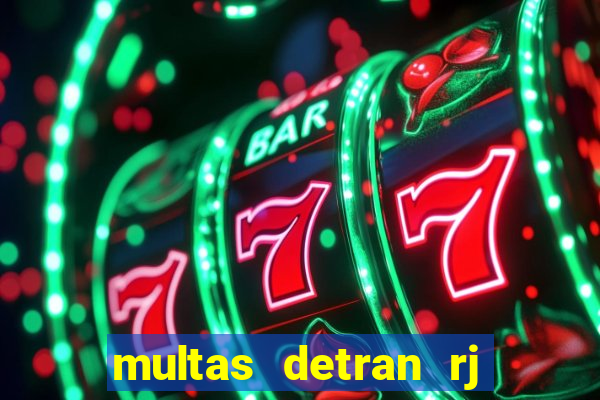 multas detran rj pelo cpf