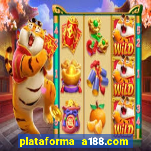 plataforma a188.com paga mesmo