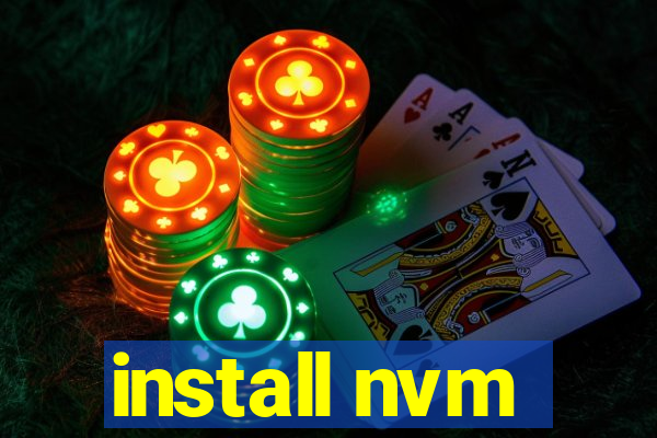 install nvm