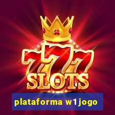 plataforma w1 jogo