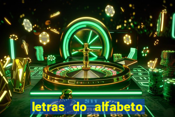 letras do alfabeto personalizadas para imprimir