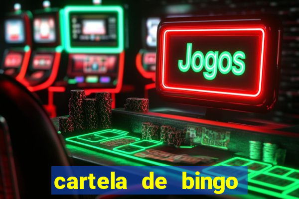 cartela de bingo 75 para imprimir