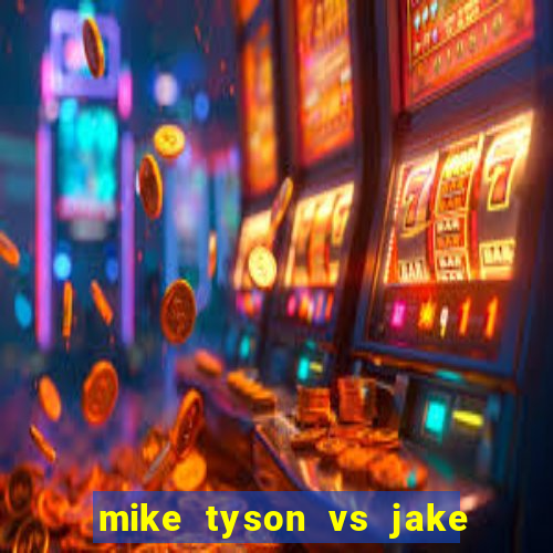 mike tyson vs jake paul assistir online